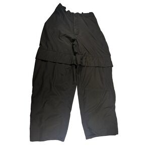 Tourney Macgregor Golf Pants Men BLACK‎ Waterproof Snap Button Legs Shorts XL